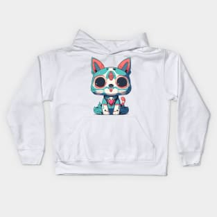 Kitty or dog ? Kids Hoodie